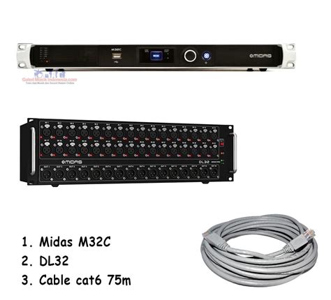 midas m32 rack|Midas M32C .